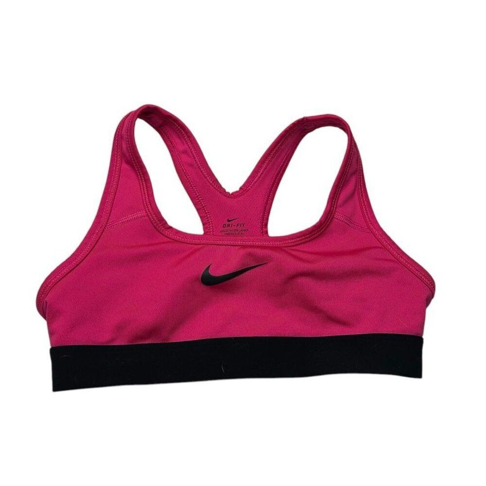 Nike Women's Pink Sports Bra small